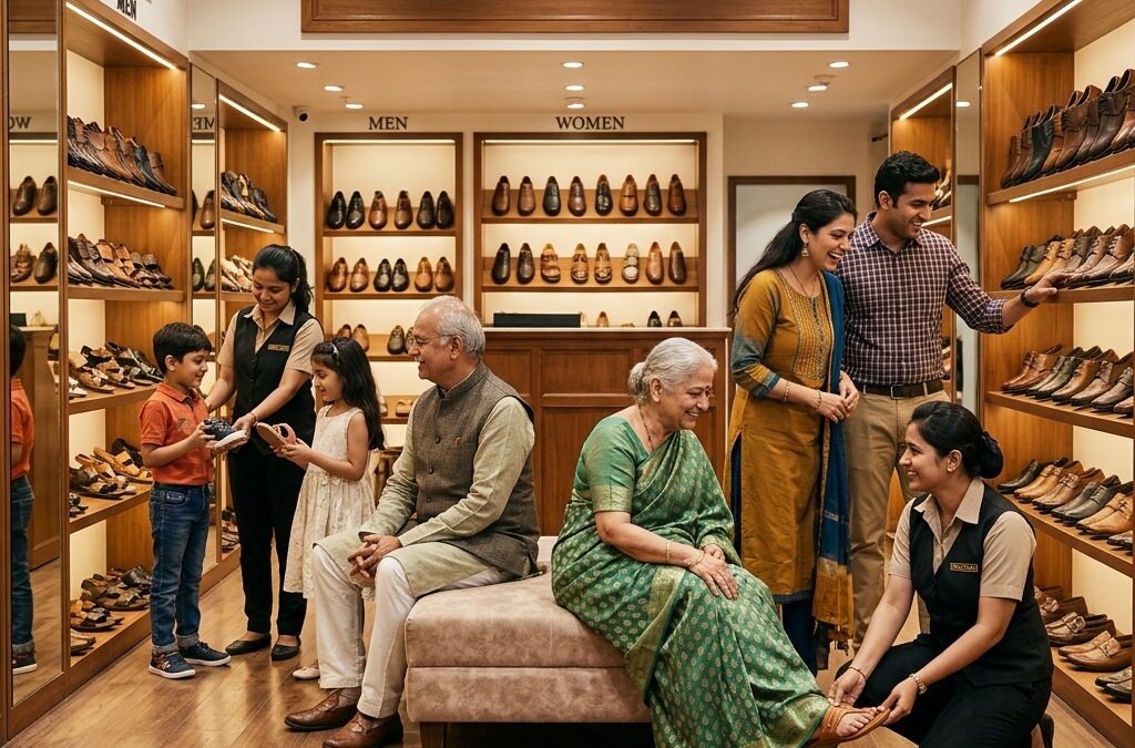 SHOE PLAZA - best footwear shop in purasaiwakkam chennai showroom display