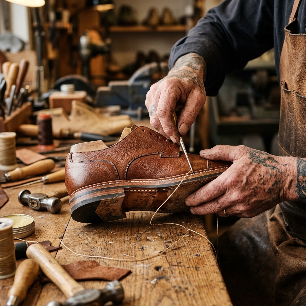 Handmade leather shoes Chennai craftsmanship at SHOE PLAZA