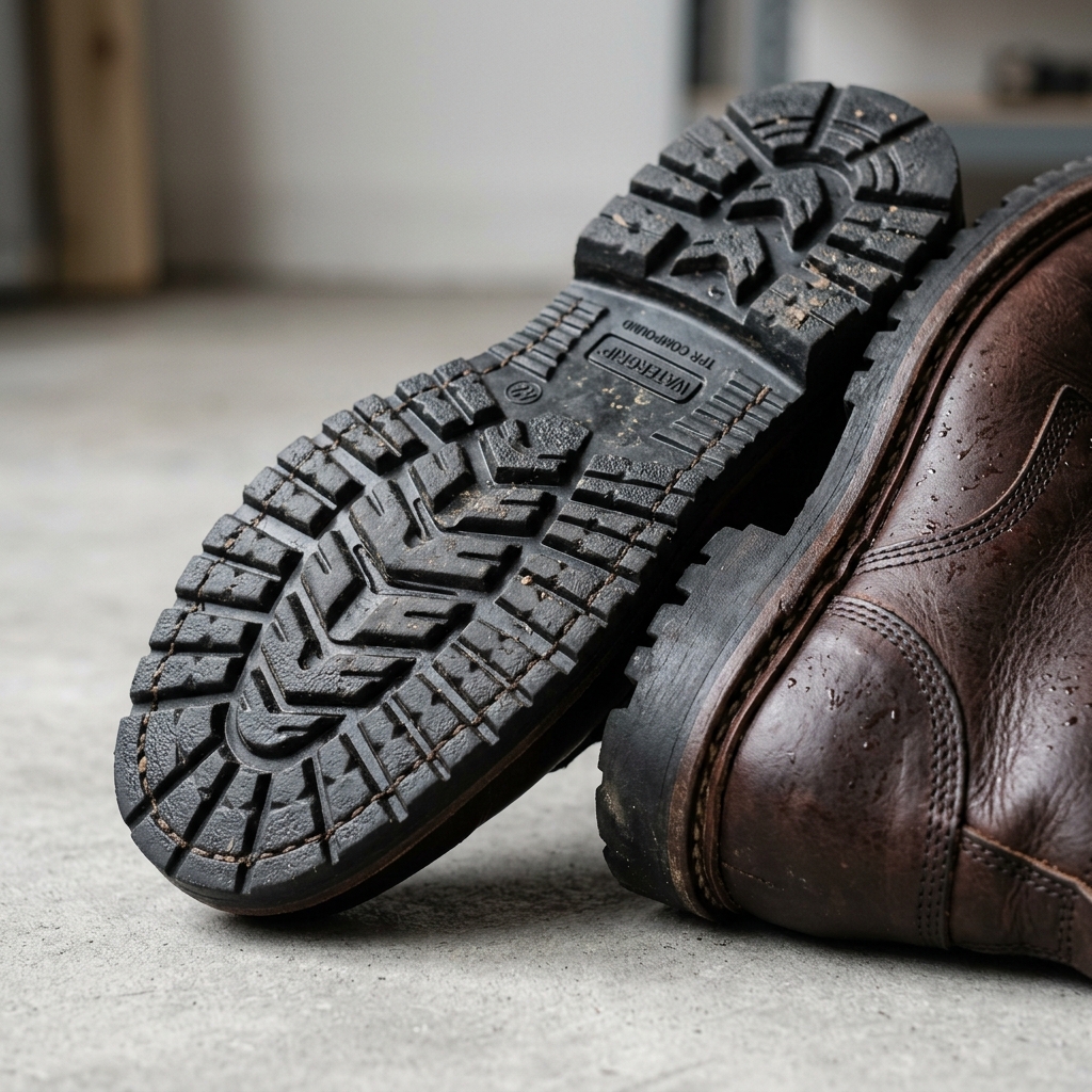 Water-resistant TPR shoe sole craftsmanship at SHOE PLAZA