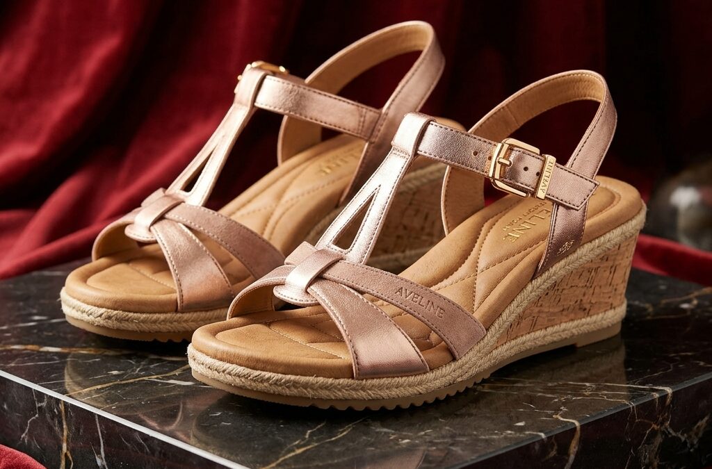 SHOE PLAZA - Premium Women's Comfort Wedge Sandals